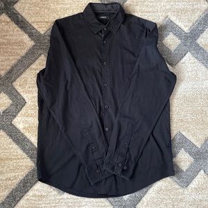 Alfani black dress shirt